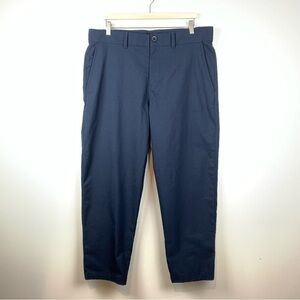 Lululemon Men’s Slim-Tapered Trouser Pants Navy Blue Size 36 Pockets 28” Inseam